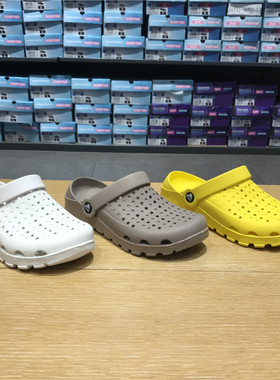 Skechers斯凯奇夏季新款女鞋时尚镂空平底一脚蹬凉鞋洞洞鞋111070