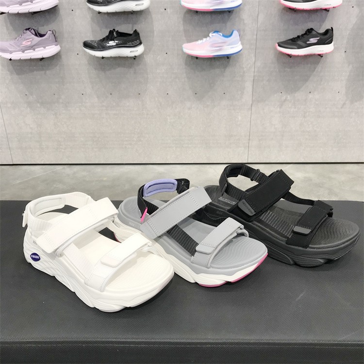 Skechers斯凯奇女鞋轻便舒适厚底 魔术贴沙滩鞋凉鞋140421 119828