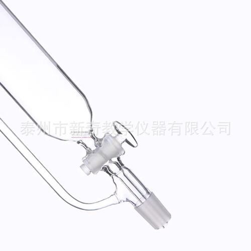 玻璃具四氟标准口恒压漏斗筒形滴液漏斗10/50/250/500/1000mlG-50