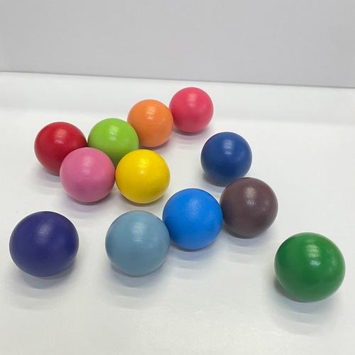 彩虹叠石玩具动手动脑积木儿童早教益智叠叠高木质石头叠叠乐SW71