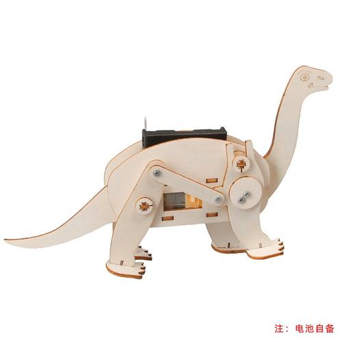 小学生diy科技小制作手工材料机械雷龙儿童爬行仿真恐龙拼装SW09