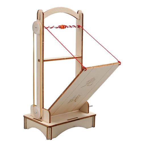 城门吊桥 学生diy材料科技小制作儿童创意小发明力学物理实验SW15