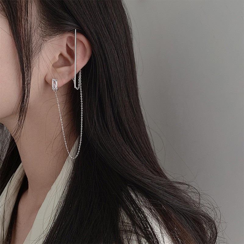 长款流苏耳环高级冷性风耳钉