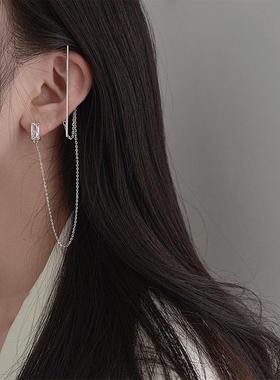 长款流苏耳环高级冷性风耳钉