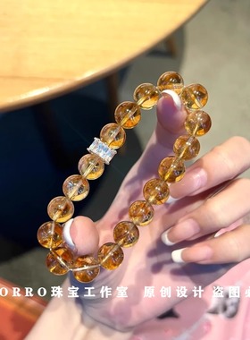 寺庙直发晶招财暴富聚宝盆手链