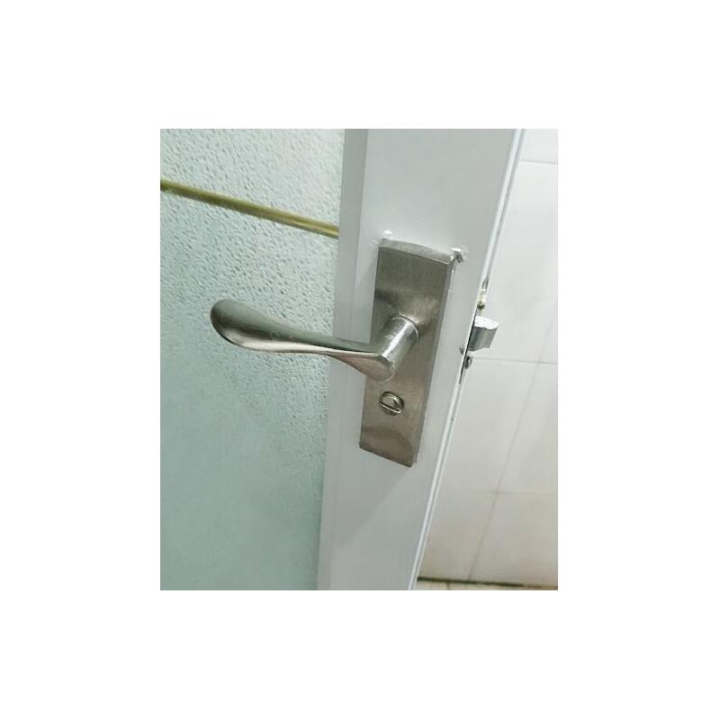 卫生间门锁室内浴室锁把手单舌洗手间锁舌厕所卫浴执手锁具无钥匙图片