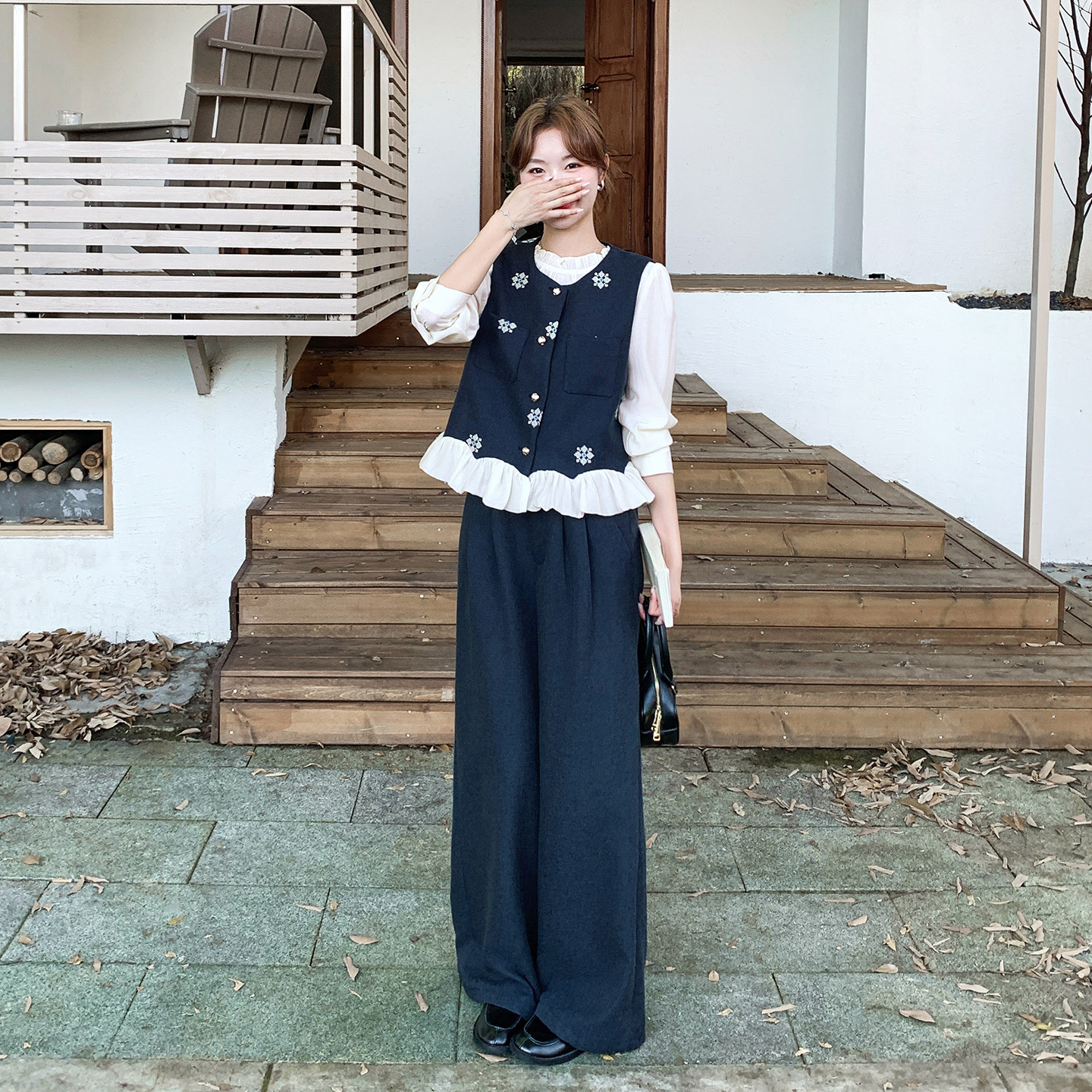 【数据好】现货新款时尚百搭休闲套装女8519-P175-K268-P225-K338,女装套装/套裙,浙宝106