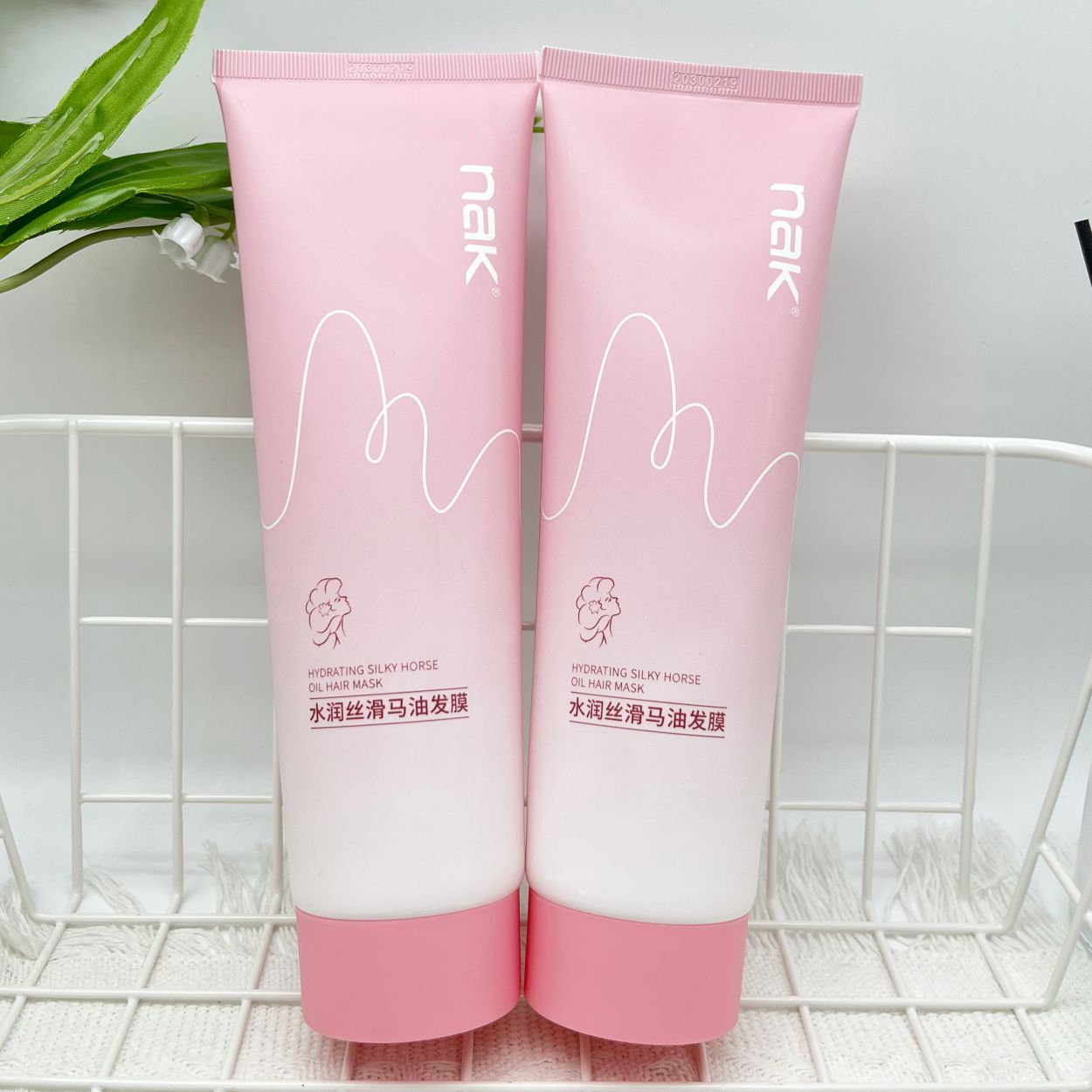 nak水润丝滑马油发膜轻盈顺滑易梳理沁润亮泽滋养保湿柔顺正品