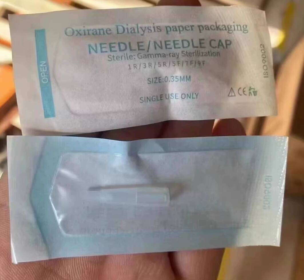 半抛机纹绣精品针帽半抛仪通用单针尖嘴帽毛尖针小号纹眉点刺唇针