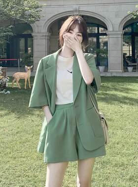 时尚小西装套装女士薄款2