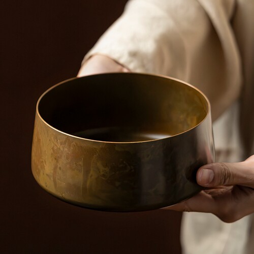 真好用多用途黄铜茶洗烟灰缸废水