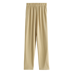 松紧好穿脱有口袋九分休闲裤 春夏新品 XL380玖 L拉 西湖阁老