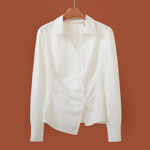 衬衫 569西湖阁老 收腰开叉套头长袖 春装 654 文