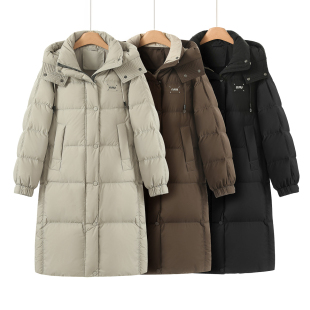 松紧收口防风袖 冬装 蓬松保暖连帽羽绒服778 寇 过西湖阁老