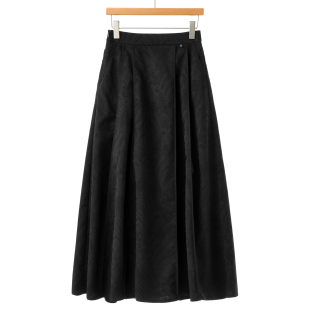 纯色A字印花优雅气质半身裙111 春装 799西湖阁老 莫Y