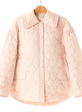 1290西湖阁老【弟】冬装 轻盈保暖侧开叉翻领摁扣羽绒服220