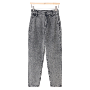 风棉高腰牛仔哈伦长裤 冬装 668 提 689西湖阁老