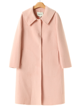 2199 8%骆驼绒【熠】冬装 温柔直筒显瘦暗扣双面呢长毛大衣608