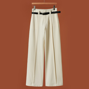 高腰垂感通勤宽脚裤 26春装 269 真情 699西湖阁老