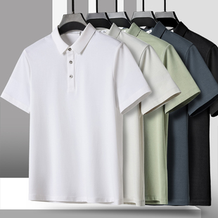 绅士休闲翻领短袖 男装 T恤053 夏装 当季 23%莱赛尔天丝 冰