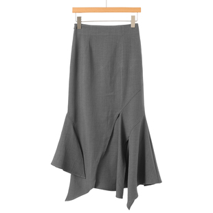 绍 春装 开叉不规则包臀鱼尾半身裙711 790西湖阁老