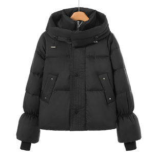简约纯色连帽短款 冬装 羽绒服858 涛 1579西湖阁老