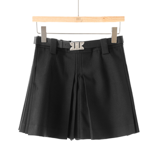 拼折遮胯防走光显长腿A字短裙711 冬季 699西湖阁老 莫Y