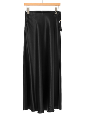 799 71%醋酯纤维【莫Y】26春装 轻奢感缎面松紧高腰半身裙985