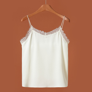 蕾丝花边打底吊带衫 339 26春装 真情 731 76%醋酸纤维