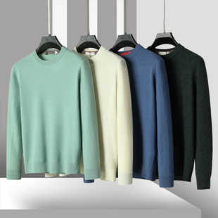 冬装 冰 4色可挑选显年轻打底针织毛衣189 100绵羊毛 男装