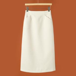 职场干练包臀开叉一步半身裙803 春季 389西湖阁老 卡拉