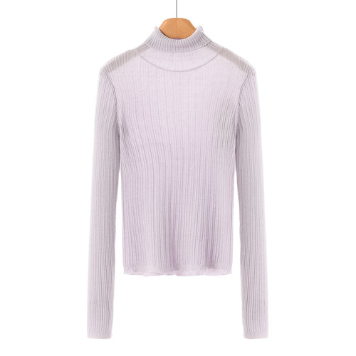 639西湖阁老【TH】冬装 含绵羊毛高领小亮片打底针织衫257