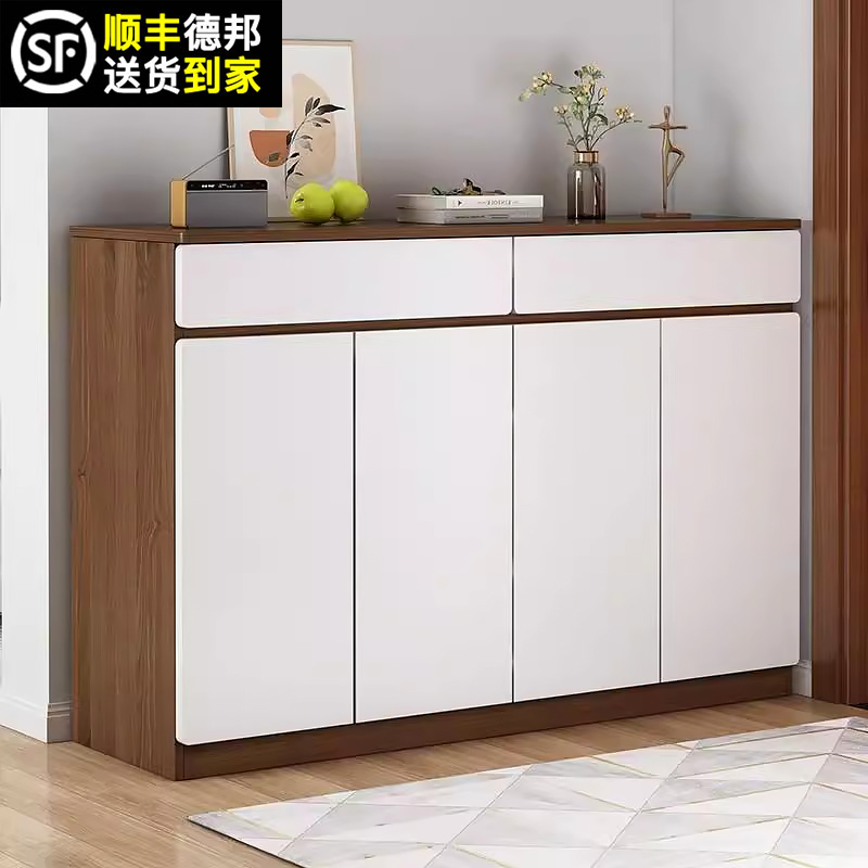 实木鞋柜家用室内楼道口入户鞋架