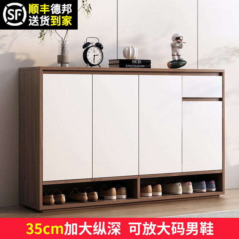 实木鞋柜家用门口储物收纳鞋架子