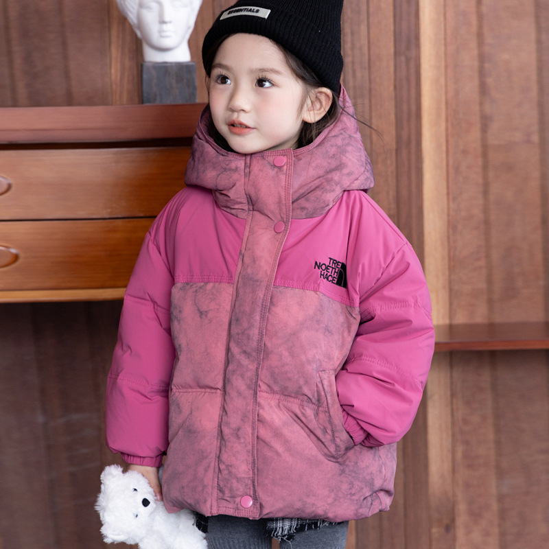 寒盾新款儿童羽绒服中大童短款