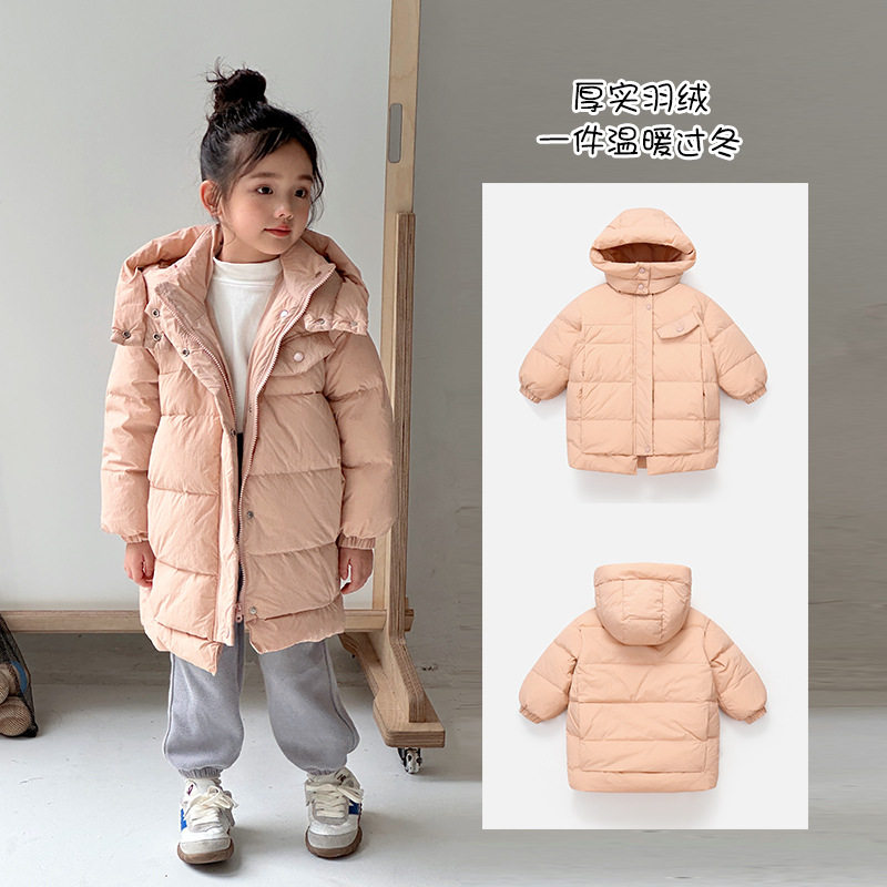 冬季新款男女童装小孩儿童加厚保