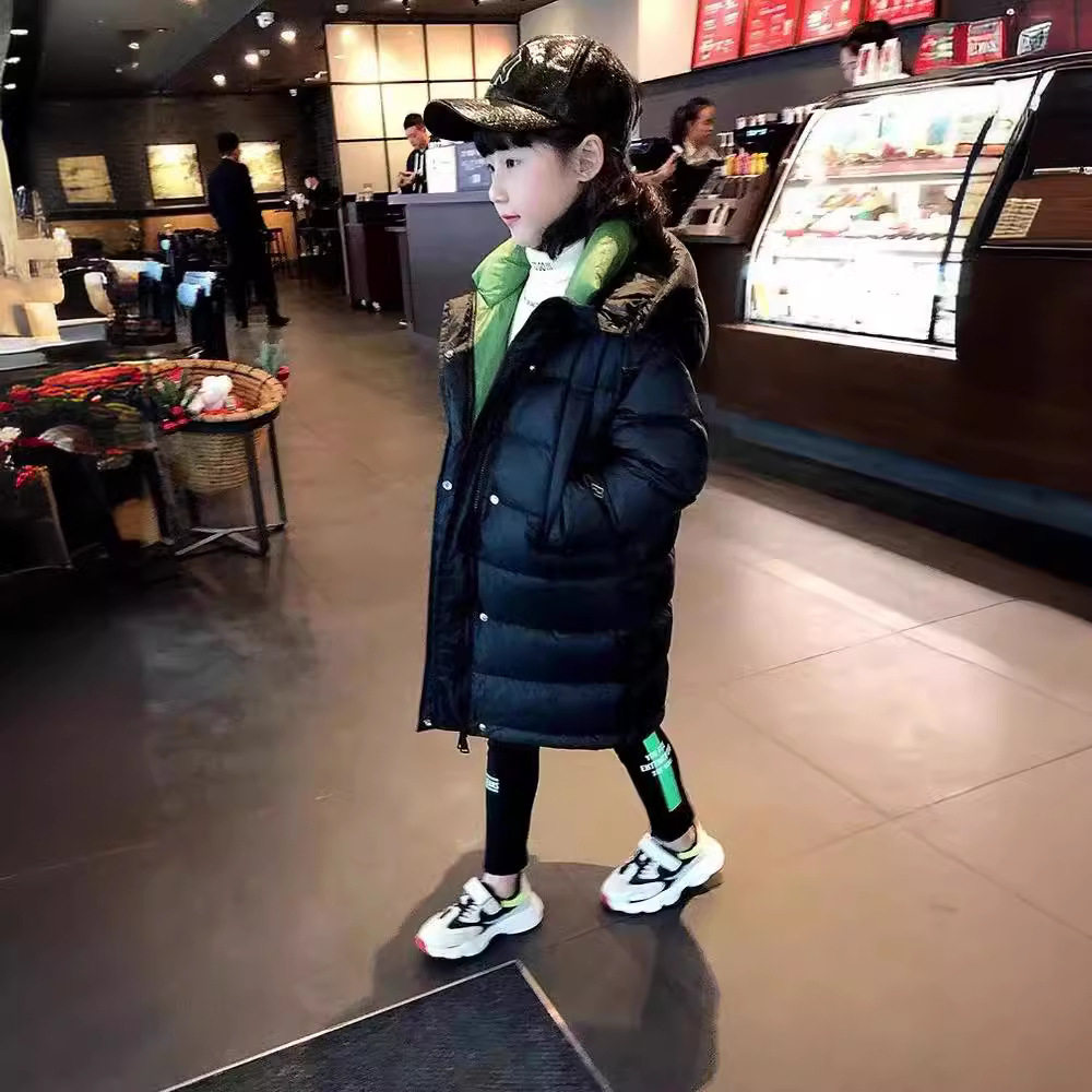 儿童羽服女童男童中长款过