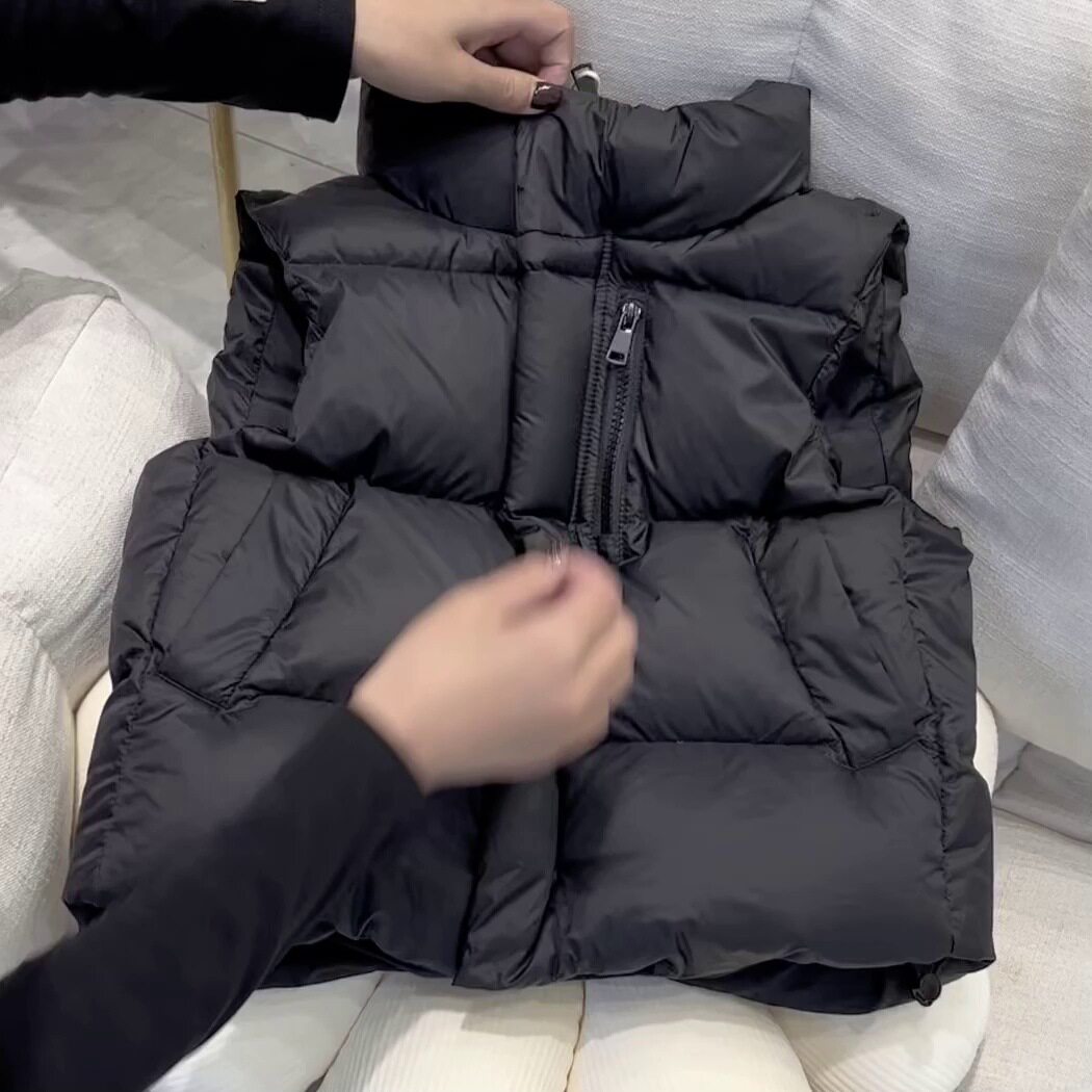 韩版儿童羽绒马甲中大童秋装男童