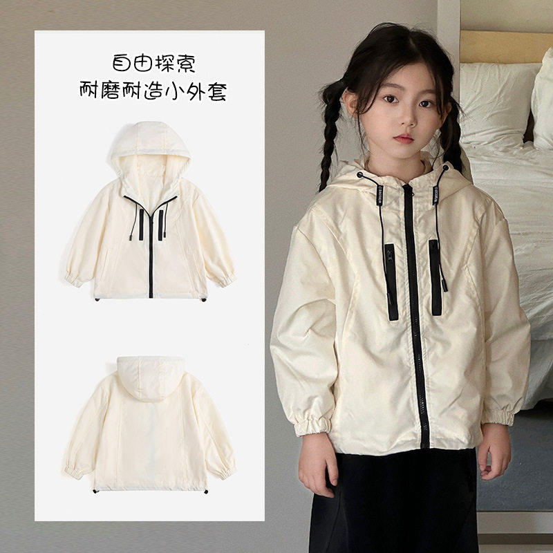 童装儿童冲锋衣男童外套早秋装春