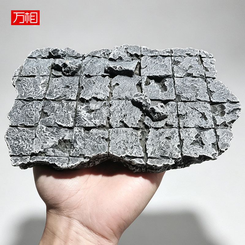 【万相模玩】手办雕像树脂场景地台仿真模型摆件兵人DIY展示底座
