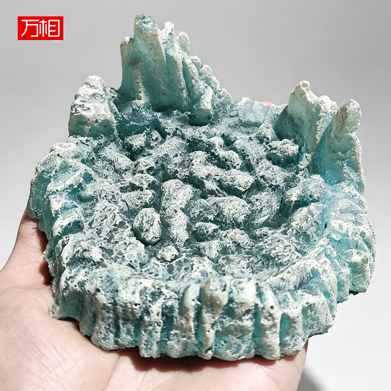 【万相模玩】手办雕像树脂场景地台仿真模型摆件兵人DIY展示底座