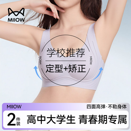 猫人高中大学生发育期定型文胸