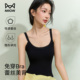 猫人蕾丝吊带背心女夏薄款 美背内衣 内搭打底带胸垫免穿文胸一体式