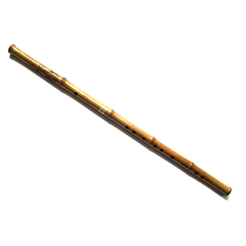 玉屏箫笛桂竹笛子竹笛山水款整节手工笛乐器姚茂顺制专业横笛C调