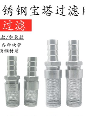 304不锈钢过滤网底阀滤网