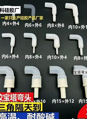 L型宝塔弯头变径直角插管接头