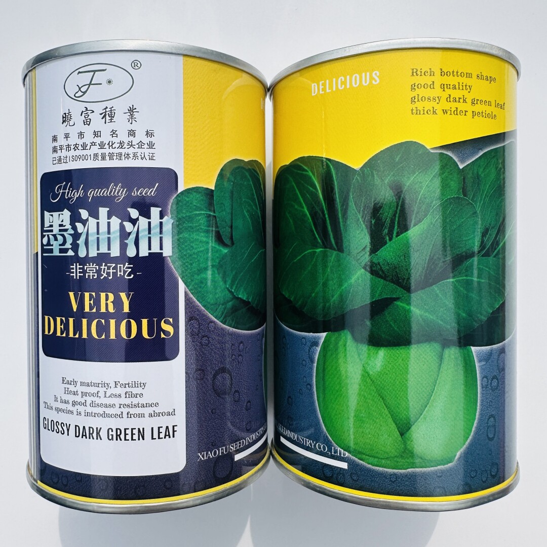 晓富墨油油黑叶好吃青菜种籽青梗小白菜种子南北方四季播蔬菜种孑