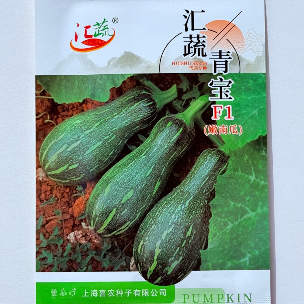 汇蔬青宝嫩南瓜种子抗病丰产早中熟雌花多蜜本南瓜种籽农家春秋播