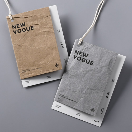 新中式简约吊牌标签LOGO设计定制