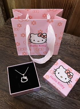 Kitty猫925纯银项链女日韩轻奢小众设计锁骨链送女友闺蜜生日礼物